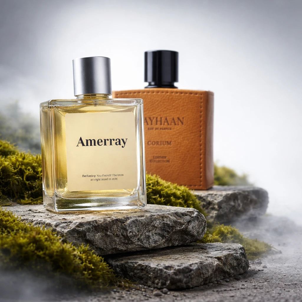 Flacon du parfum inspiré de Corium de Rayhaan – Amerray Maroc
