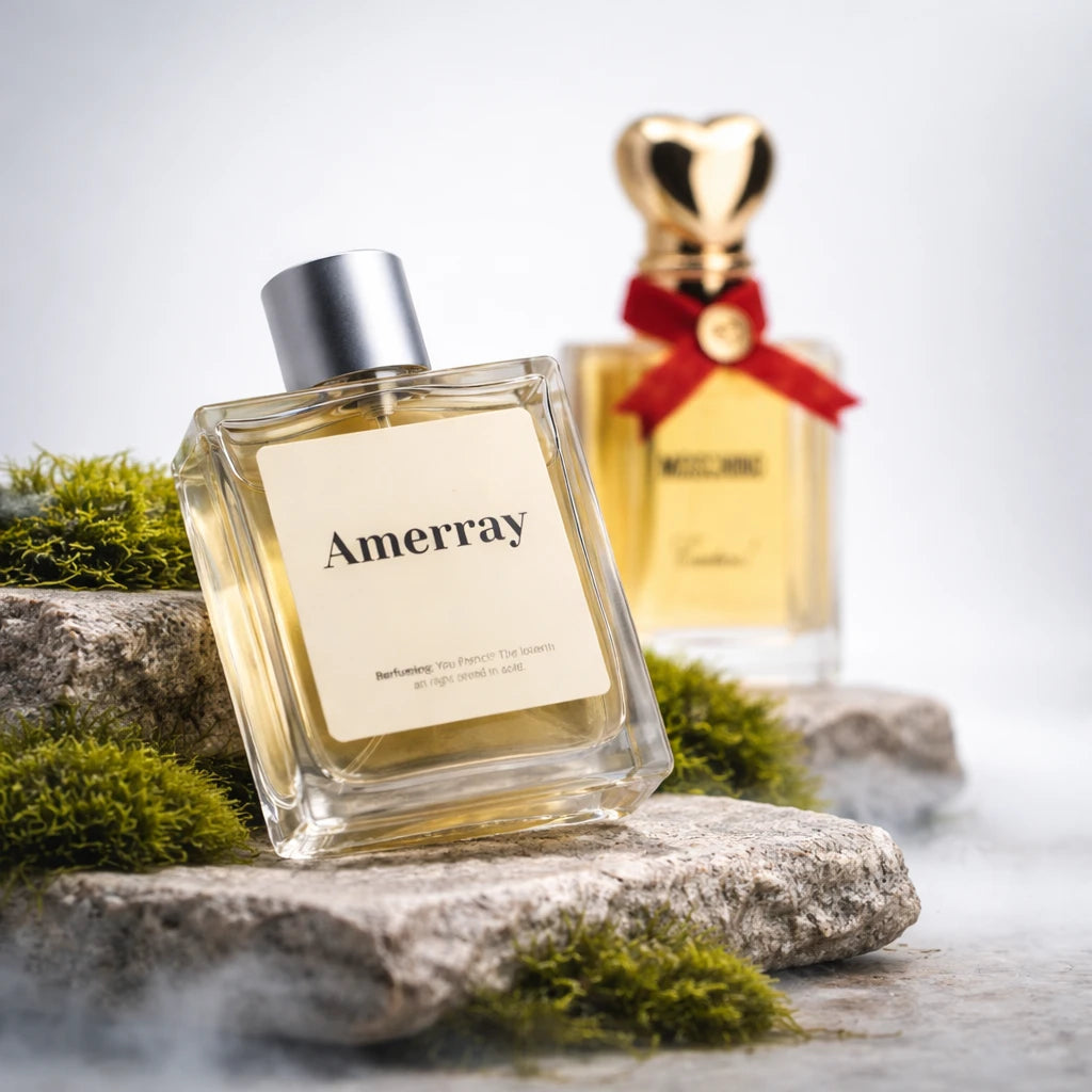 Bouteille du parfum AMERRAY Inspired By Couture!, inspiré de Moschino - Maroc