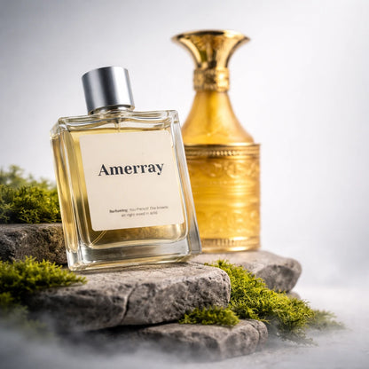 Flacon du parfum inspiré de Cristal & Gold Man de Amouage – Amerray Maroc