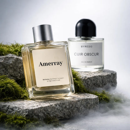 Flacon du parfum inspiré de Cuir Obscur de Byredo – Amerray Maroc