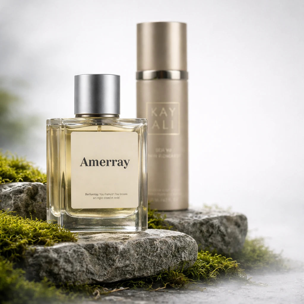 Bouteille du parfum AMERRAY Inspired By Déjà Vu White Flower | 57 All Over Body Spray, inspiré de Kayali Fragrances - Maroc