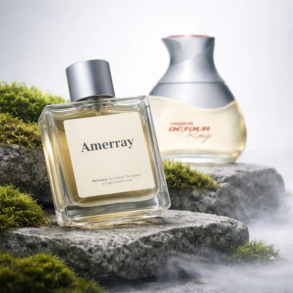 Flacon du parfum AMERRAY Inspired By Détour Rouge, inspiration Al Haramain - Maroc