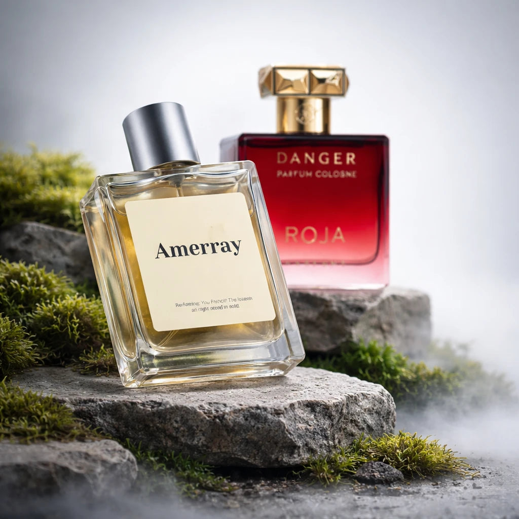 Flacon du parfum inspiré de Danger Pour Homme Parfum Cologne de Roja Dove – Amerray Maroc