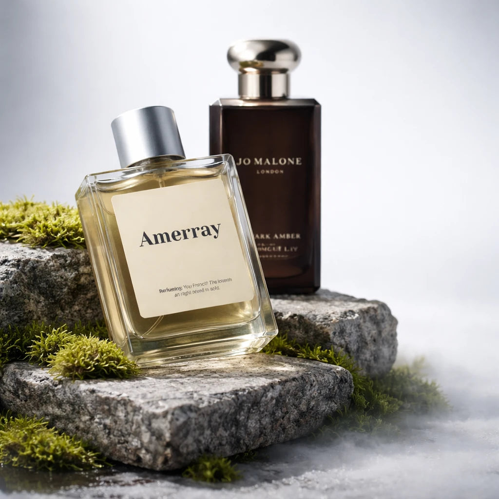 Flacon du parfum inspiré de Dark Amber & Ginger Lily de Jo Malone London – Amerray Maroc