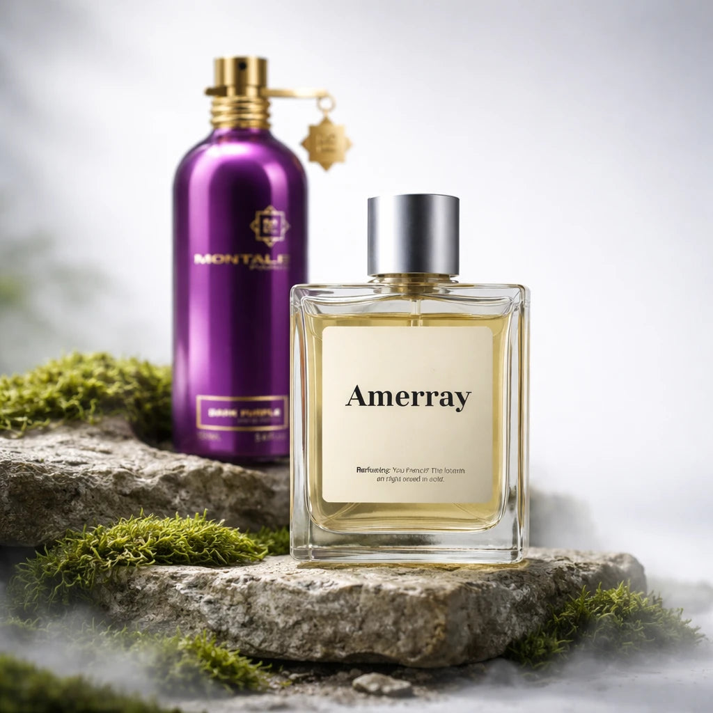 Flacon du parfum inspiré de Dark Purple de Montale – Amerray Maroc