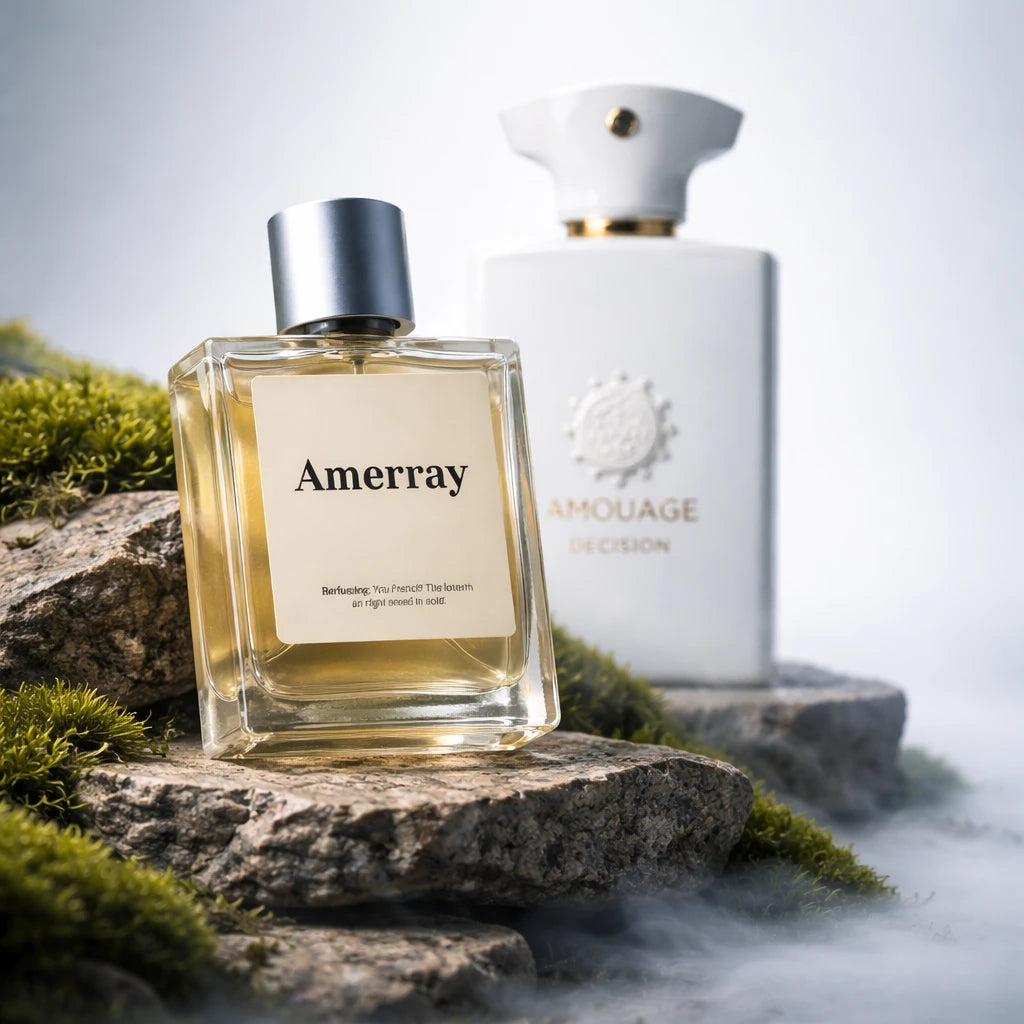 Flacon du parfum inspiré de Decision de Amouage – Amerray Maroc