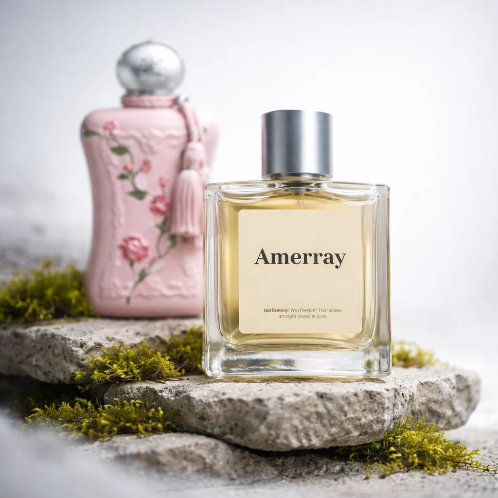 Bouteille du parfum AMERRAY Inspired By Delina Limited Edition, inspiré de Parfums de Marly - Maroc