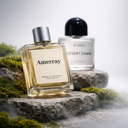 Flacon du parfum inspiré de Desert Dawn de Byredo – Amerray Maroc