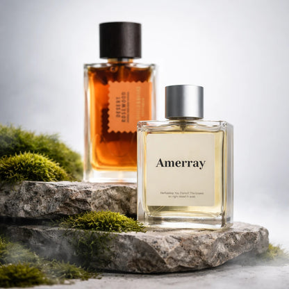 Bouteille du parfum AMERRAY Inspired By Desert Rosewood, inspiré de Goldfield & Banks Australia - Maroc