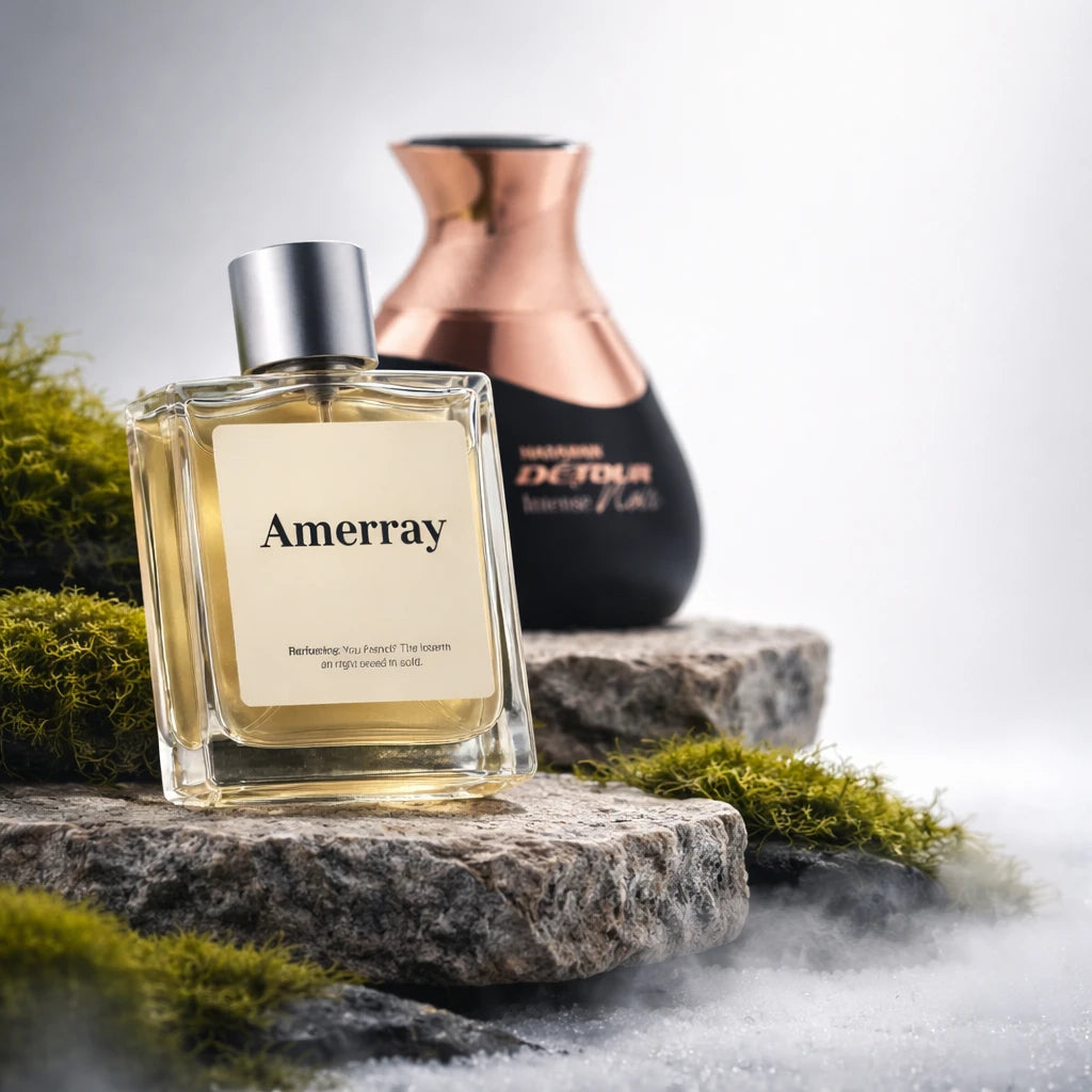 Parfum Inspired By Detour Noir Intense de la maison AMERRAY, inspiration Al Haramain - Maroc
