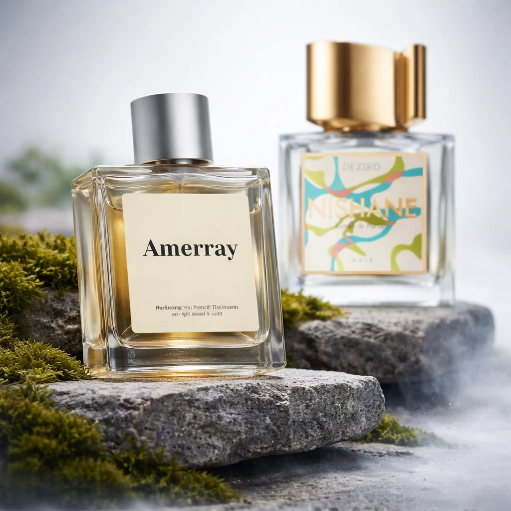 Flacon du parfum inspiré de Deziro de Nishane – Amerray Maroc