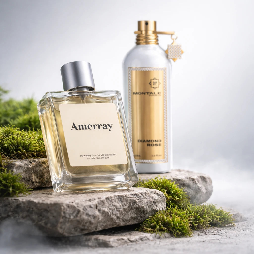 Flacon du parfum inspiré de Diamond Rose de Montale – Amerray Maroc