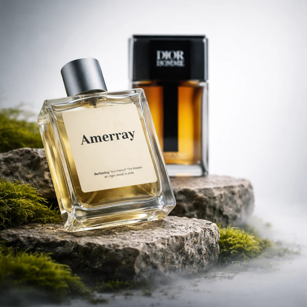 Flacon du parfum AMERRAY Inspired By Dior Homme Intense 2025, inspiration Dior - Maroc