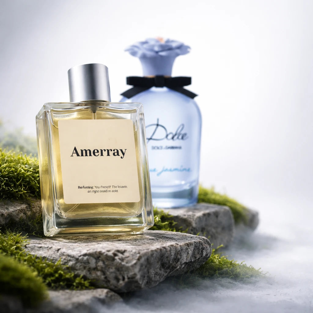 Bouteille du parfum AMERRAY Inspired By Dolce Blue Jasmine, inspiré de Dolce&Gabbana - Maroc