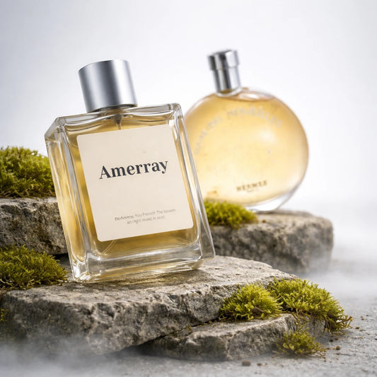 Bouteille du parfum AMERRAY Inspired By Eau Claire des Merveilles, inspiré de Hermès - Maroc