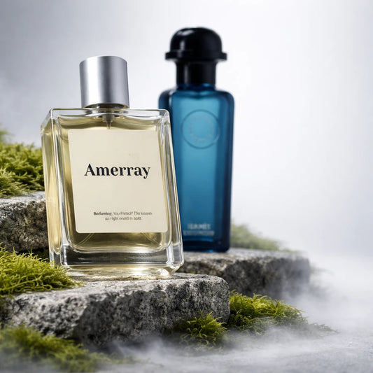Bouteille du parfum AMERRAY Inspired By Eau de Citron Noir, inspiré de Hermès - Maroc