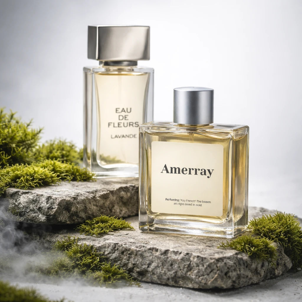 Flacon du parfum AMERRAY Inspired By Eau de Fleurs Lavande, inspiration Chloé - Maroc