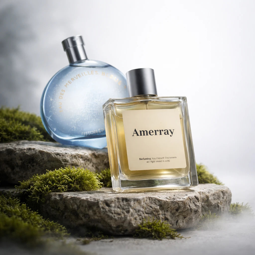 Parfum Inspired By Eau des Merveilles Bleue de la maison AMERRAY, inspiration Hermès - Maroc