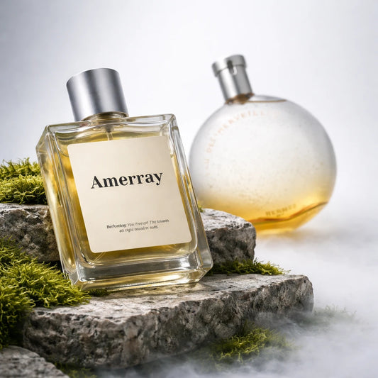 Bouteille du parfum AMERRAY Inspired By Eau des Merveilles, inspiré de Hermès - Maroc