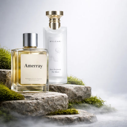 Flacon du parfum inspiré de Eau Parfumée Thé Blanc 2025 de Bvlgari – Amerray Maroc