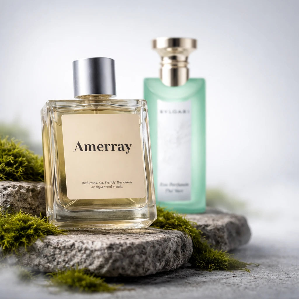Flacon du parfum inspiré de Eau Parfumée Thé Vert 2025 de Bvlgari – Amerray Maroc
