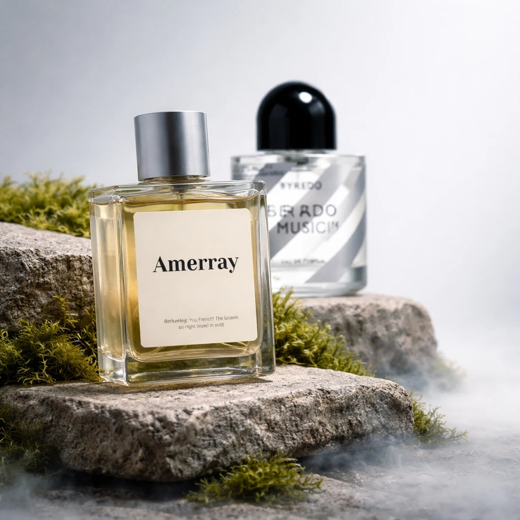 Flacon du parfum inspiré de Elevator Music de Byredo – Amerray Maroc