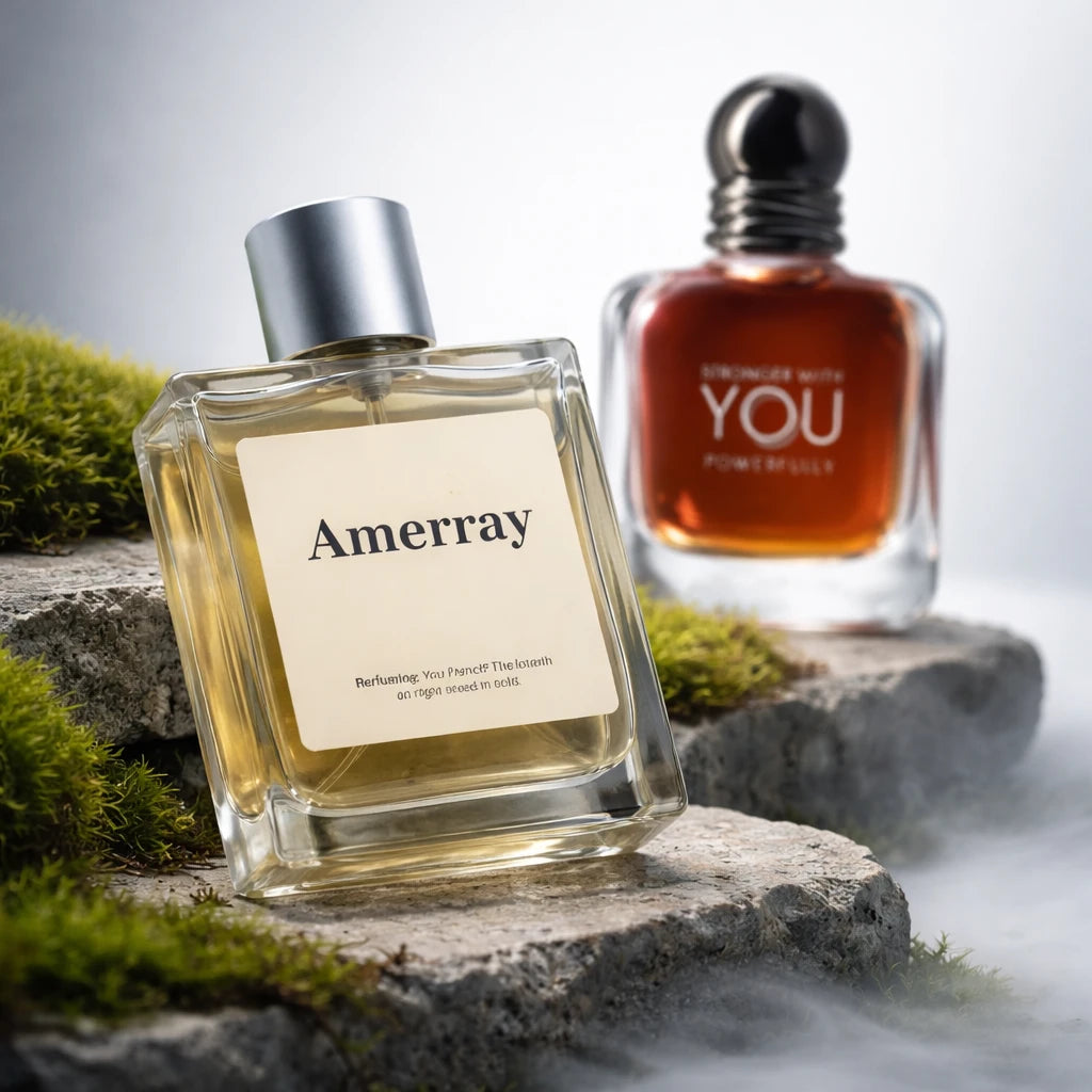Flacon du parfum inspiré de Emporio Armani Stronger With You Powerfully de Giorgio Armani – Amerray Maroc