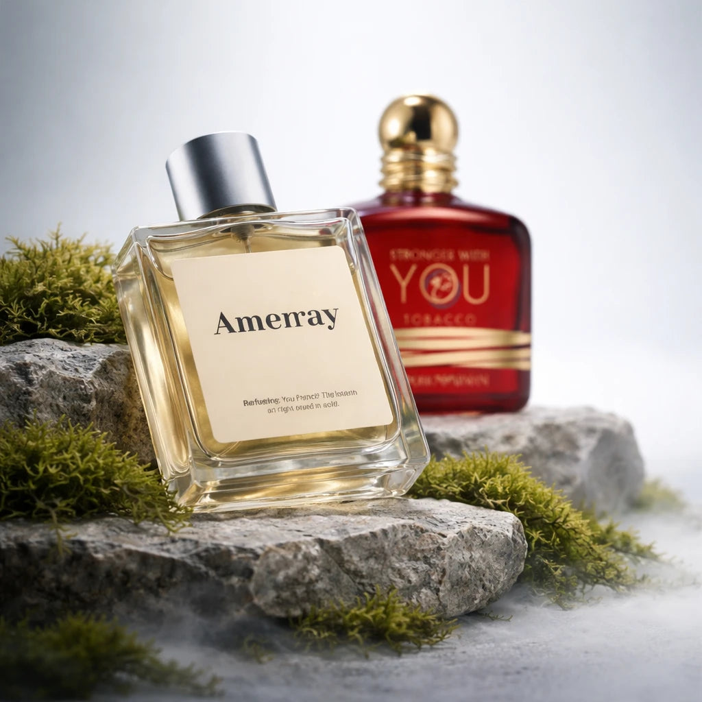 Flacon du parfum inspiré de Emporio Armani Stronger With You Tobacco de Giorgio Armani – Amerray Maroc