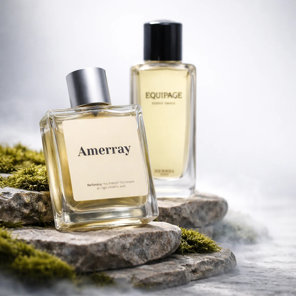 Bouteille du parfum AMERRAY Inspired By Equipage, inspiré de Hermès - Maroc