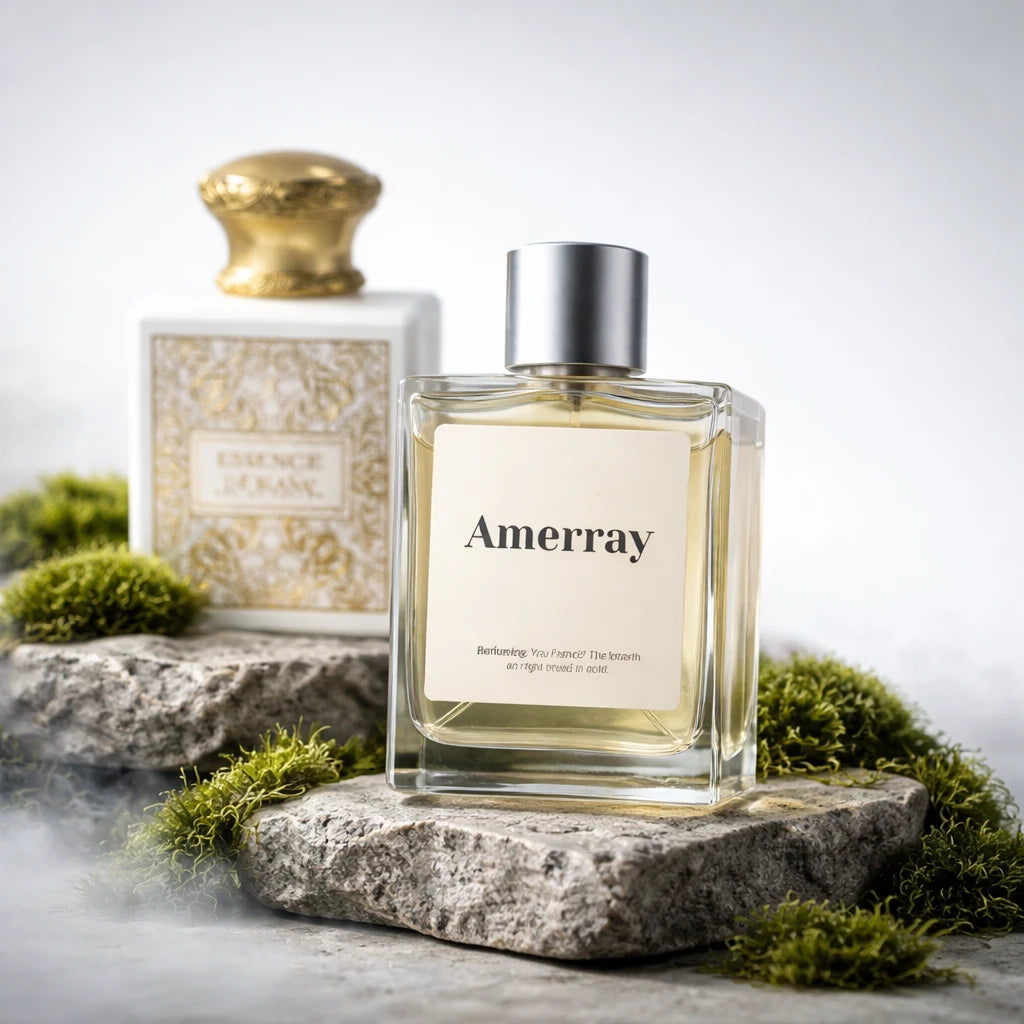 Bouteille du parfum AMERRAY Inspired By Essence de Blanc, inspiré de French Avenue - Maroc