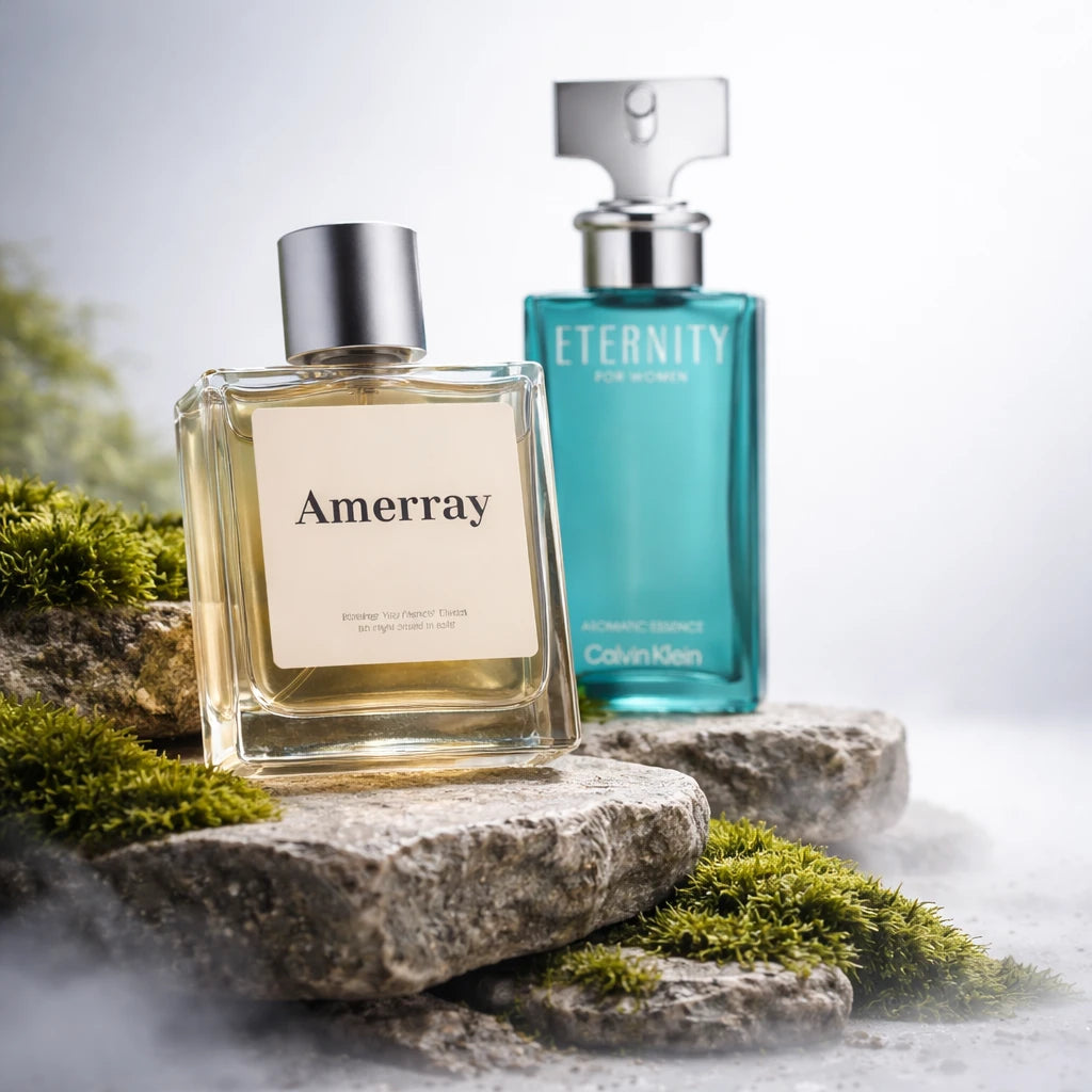 Flacon du parfum inspiré de Eternity Aromatic Essence de Calvin Klein – Amerray Maroc