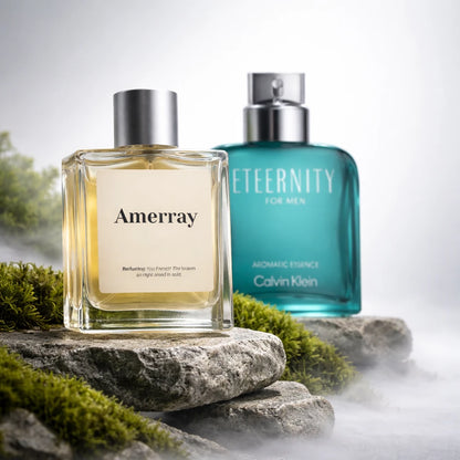 Flacon du parfum inspiré de Eternity Aromatic Essence for Men de Calvin Klein – Amerray Maroc