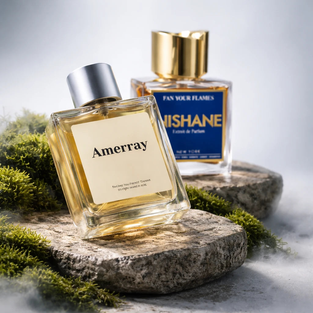 Flacon du parfum inspiré de Fan Your Flames de Nishane – Amerray Maroc