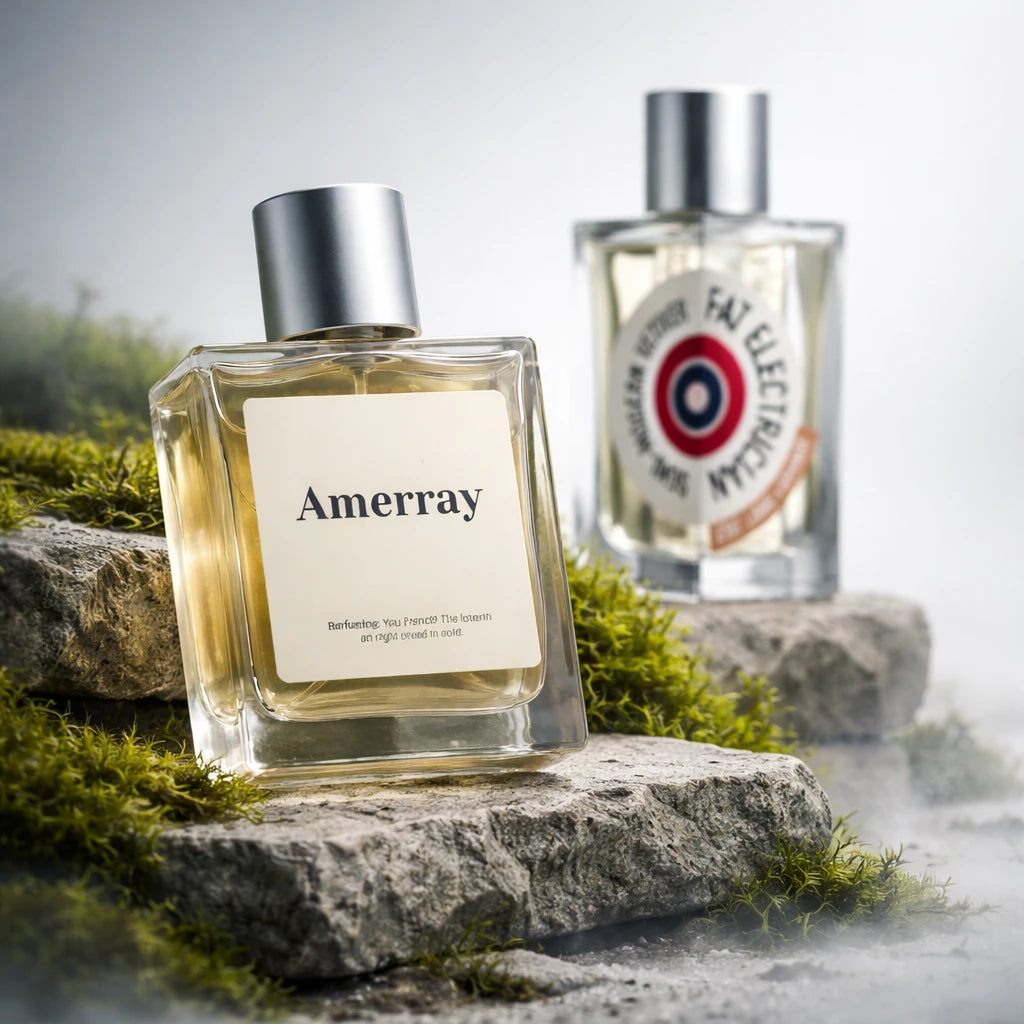 Flacon du parfum AMERRAY Inspired By Fat Electrician Semi-Modern Vetiver, inspiration Etat Libre d'Orange - Maroc