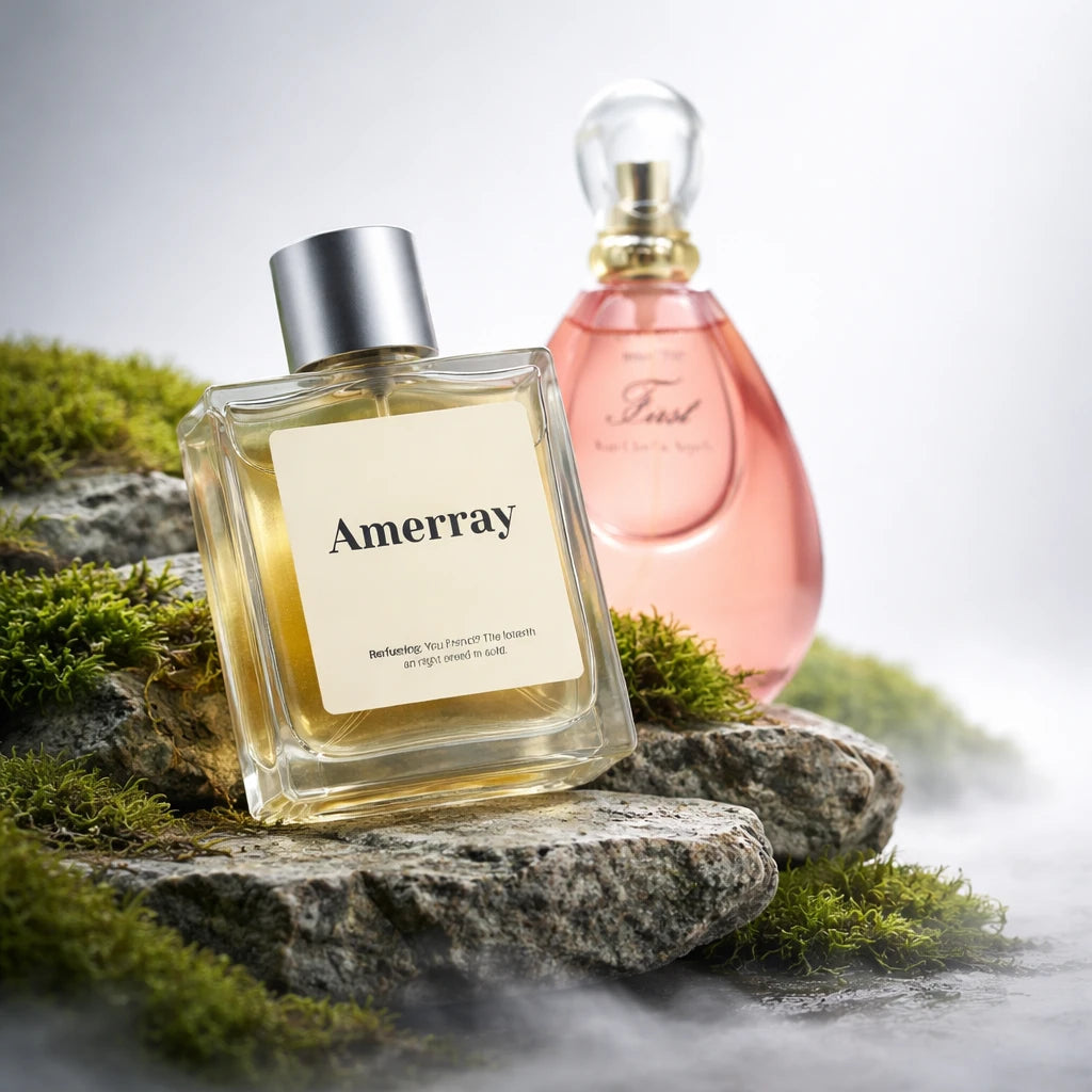 Bouteille du parfum AMERRAY Inspired By First Eau de Toilette pour l'Été 2007, inspiré de Van Cleef & Arpels - Maroc