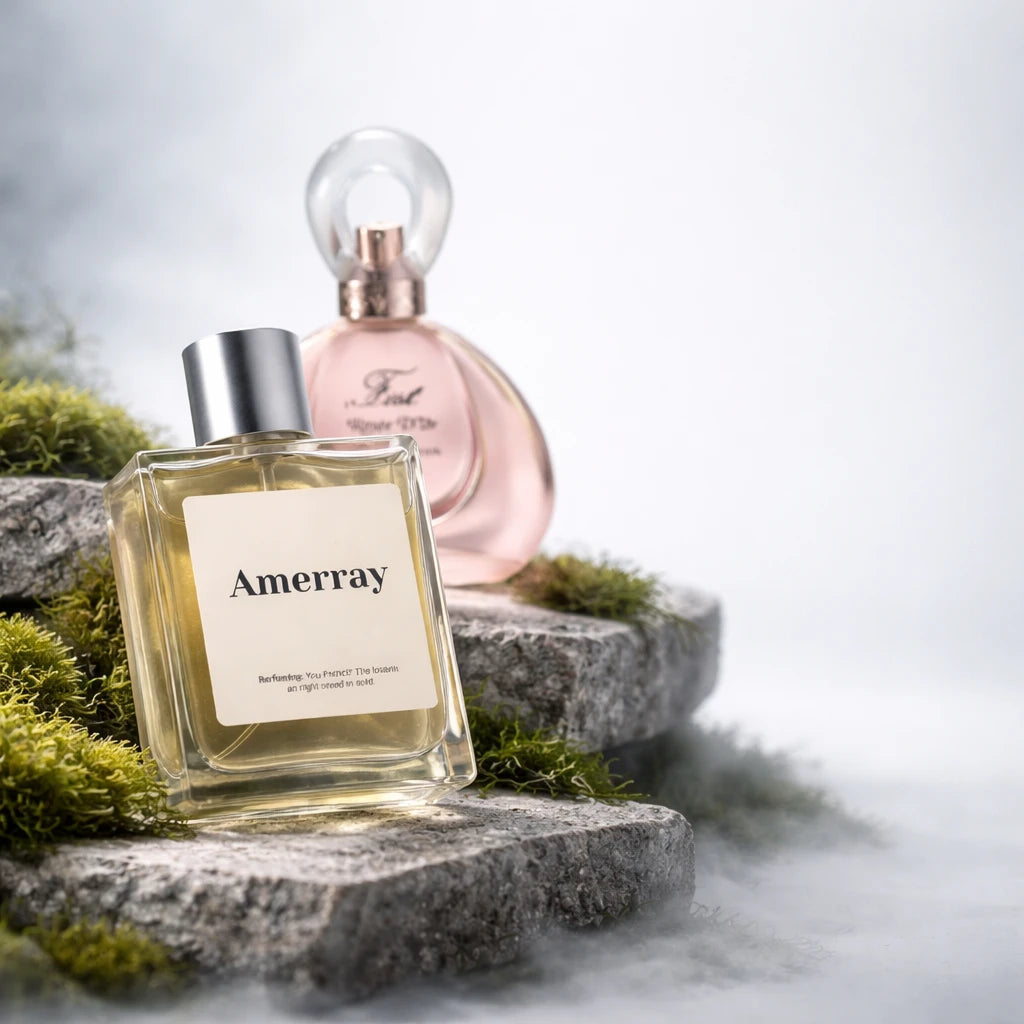 Flacon du parfum AMERRAY Inspired By First Rosée D'Or, inspiration Van Cleef & Arpels - Maroc