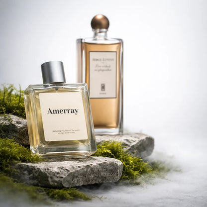 Bouteille du parfum AMERRAY Inspired By Five O'Clock Au Gingembre, inspiré de Serge Lutens - Maroc