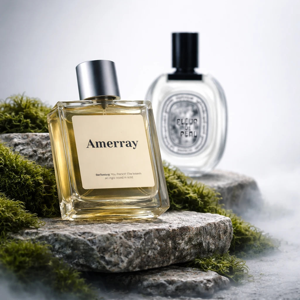 Bouteille du parfum AMERRAY Inspired By Fleur de Peau Eau de Toilette, inspiré de Diptyque - Maroc