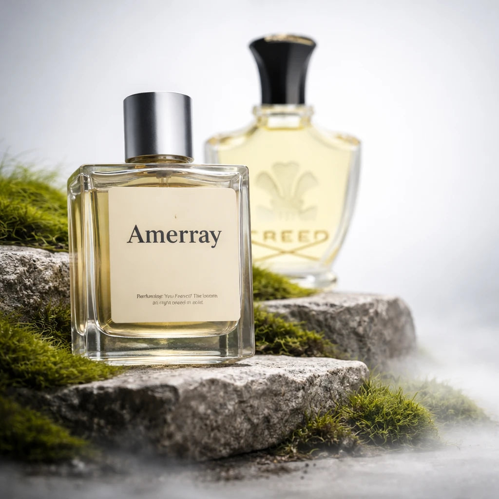 Flacon du parfum inspiré de Fleurs de Bulgarie de Creed – Amerray Maroc