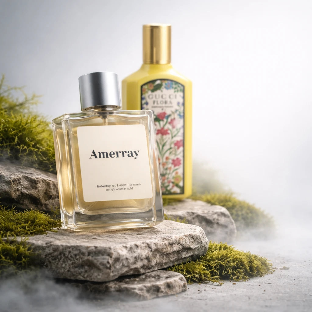 Parfum Inspired By Flora Gorgeous Orchid de la maison AMERRAY, inspiration Gucci - Maroc