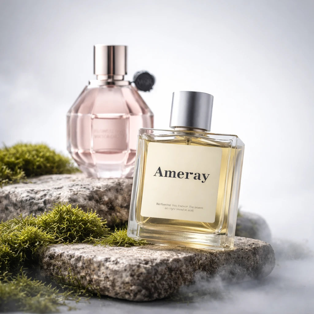 Flacon du parfum inspiré de Flowerbomb Extrait de Parfum de Viktor&Rolf – Amerray Maroc