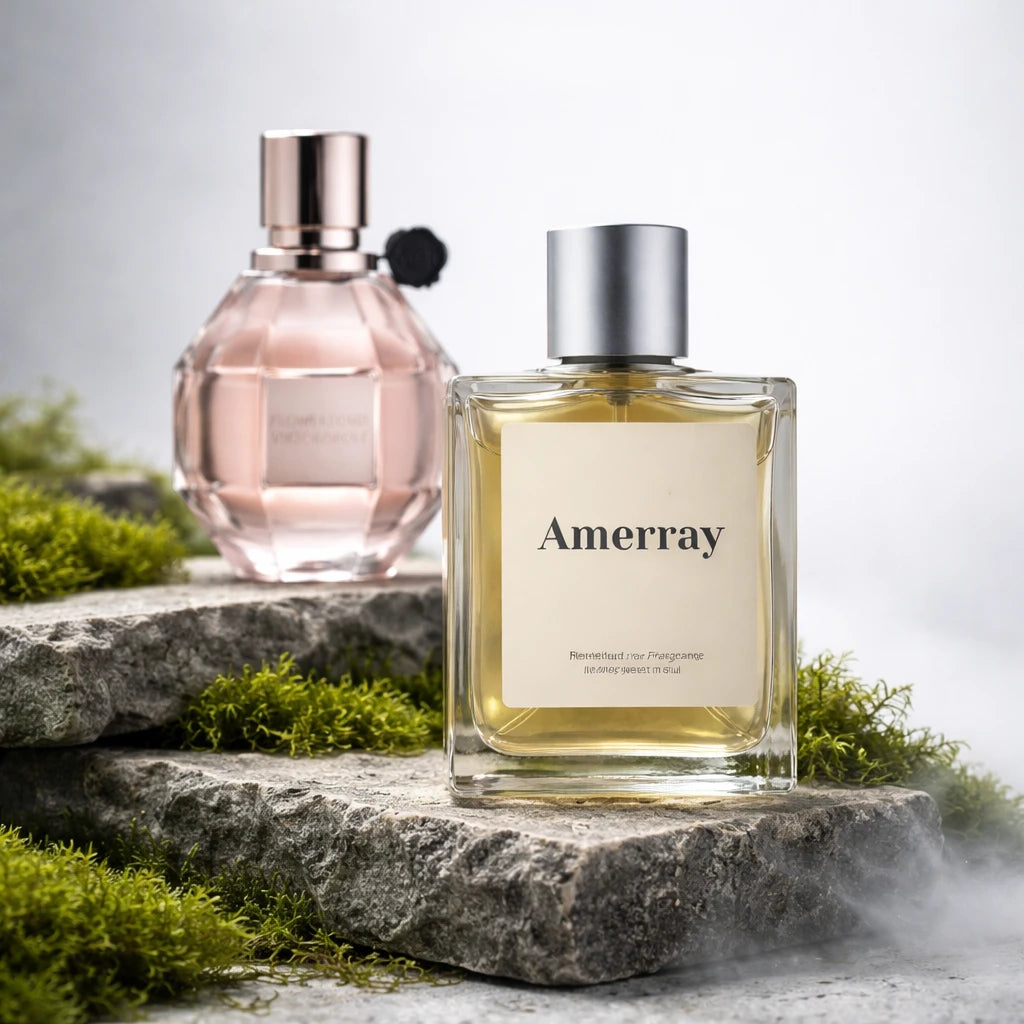 Flacon du parfum inspiré de Flowerbomb Holiday Limited Edition 2018 de Viktor&Rolf – Amerray Maroc