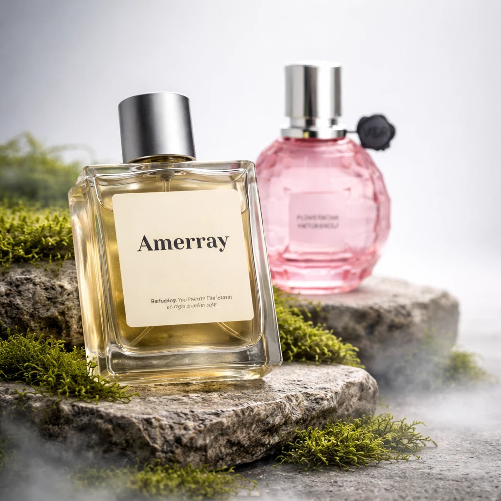 Flacon du parfum inspiré de Flowerbomb La Vie en Rose 2012 de Viktor&Rolf – Amerray Maroc