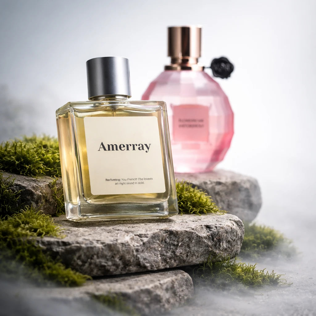 Flacon du parfum inspiré de Flowerbomb La Vie En Rose 2014 de Viktor&Rolf – Amerray Maroc