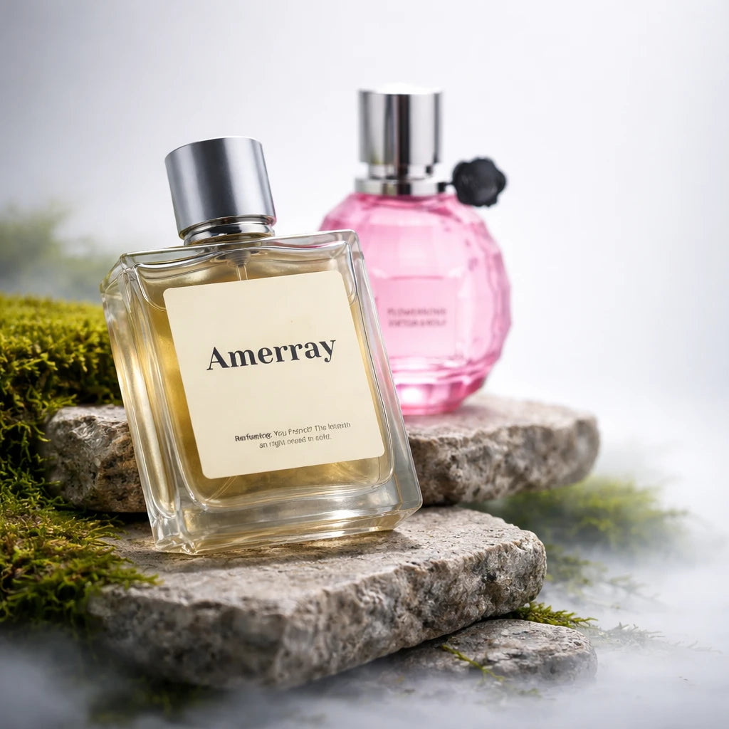 Flacon du parfum inspiré de Flowerbomb La Vie En Rose 2016 de Viktor&Rolf – Amerray Maroc