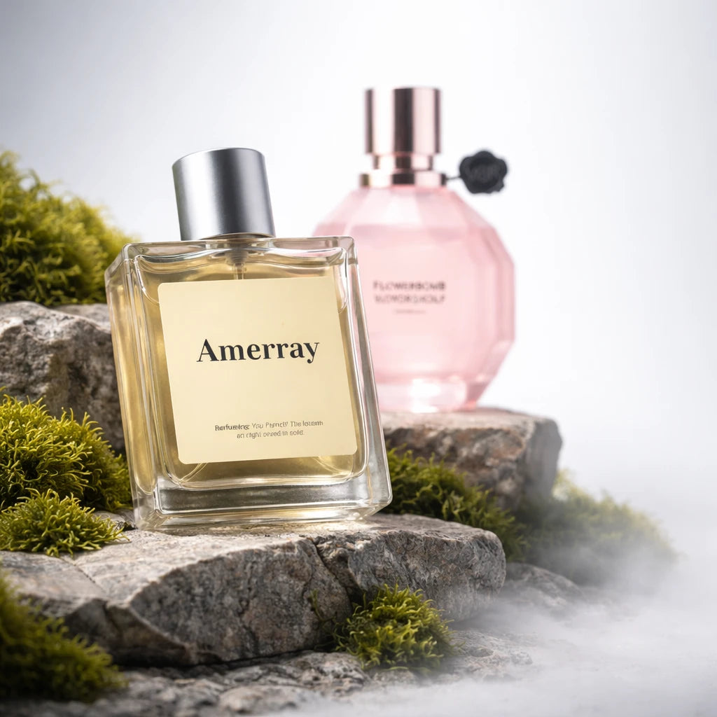 Flacon du parfum inspiré de Flowerbomb La Vie en Rose 2017 de Viktor&Rolf – Amerray Maroc