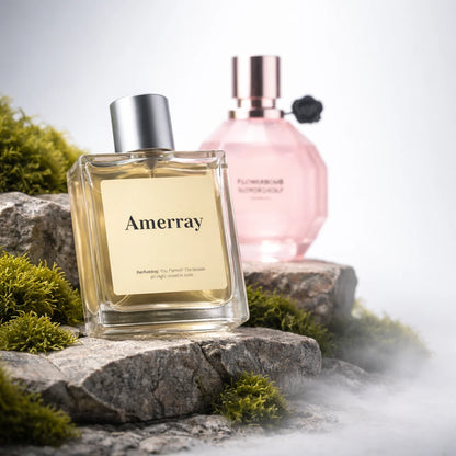 Flacon du parfum inspiré de Flowerbomb La Vie en Rose 2017 de Viktor&Rolf – Amerray Maroc