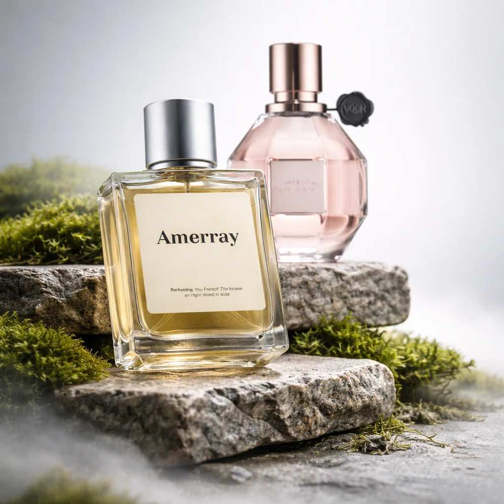 Flacon du parfum inspiré de Flowerbomb Musk Twist de Viktor&Rolf – Amerray Maroc