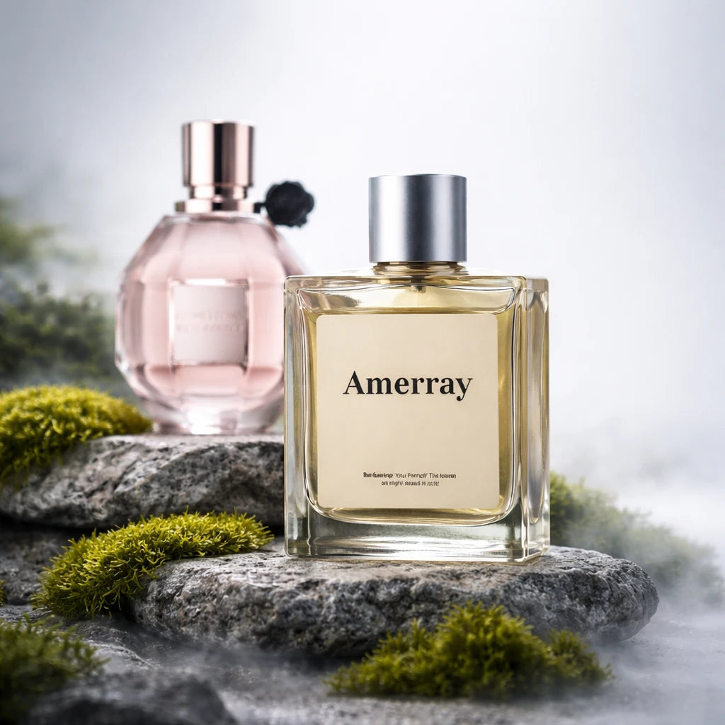 Flacon du parfum inspiré de Flowerbomb Silver Eau de Parfum de Viktor&Rolf – Amerray Maroc