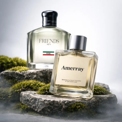 Flacon du parfum inspiré de Friends Men de Moschino – Amerray Maroc